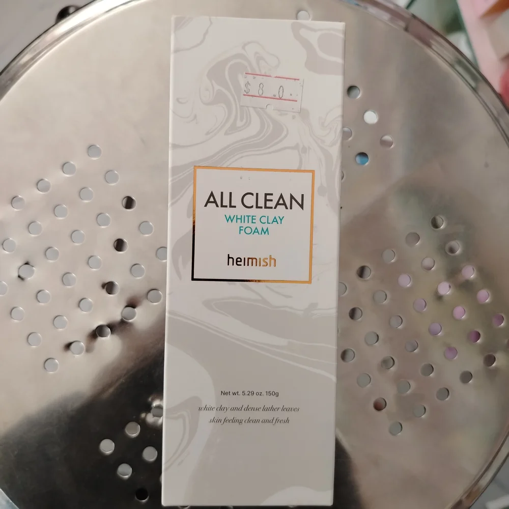 Heimish All Clean White Clay Foam — available at pharmacies in Cambodia on PharmKulen