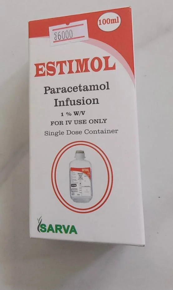 Estimol Infusion — available at pharmacies in Cambodia on PharmKulen