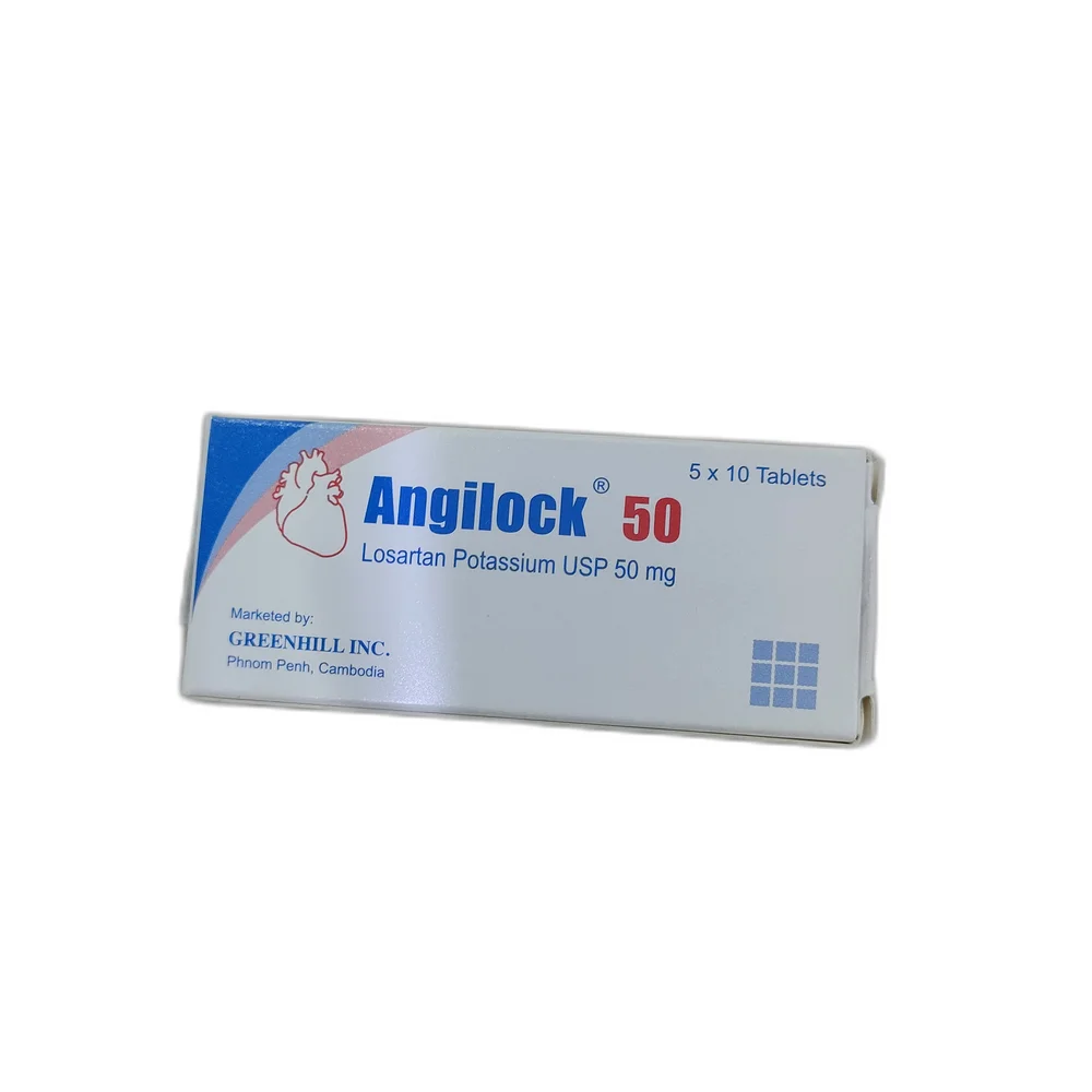 Angilock 50 — available at pharmacies in Cambodia on PharmKulen