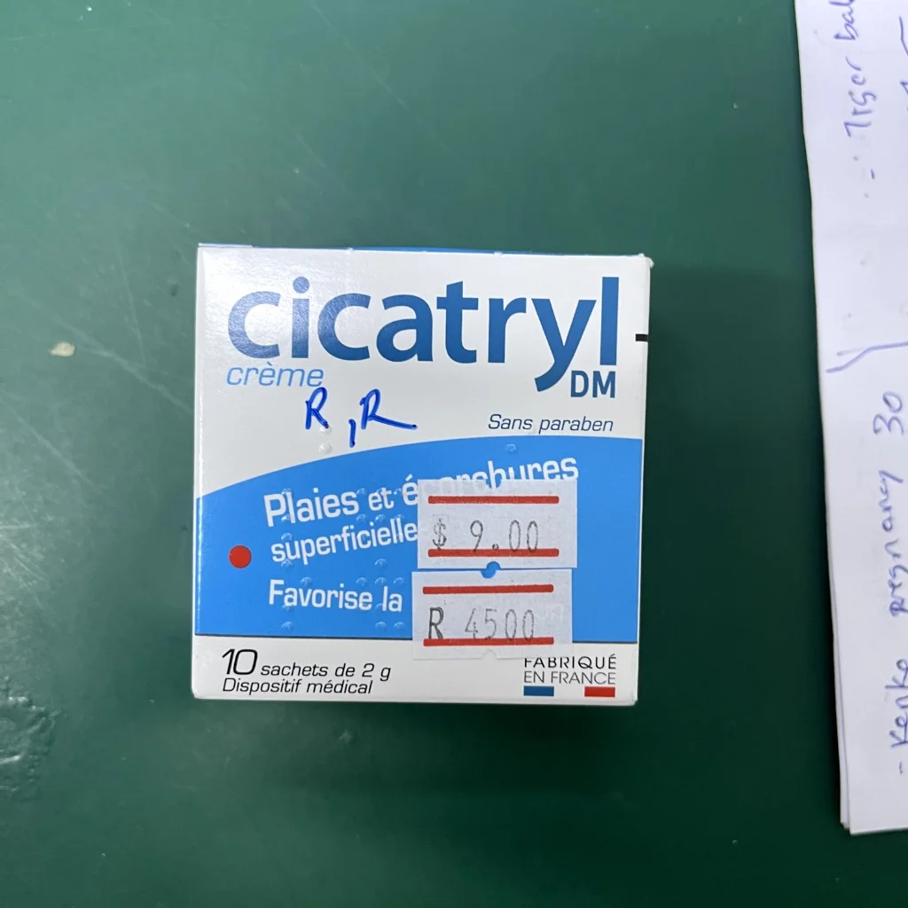 Cicatryl DM — available at pharmacies in Cambodia on PharmKulen