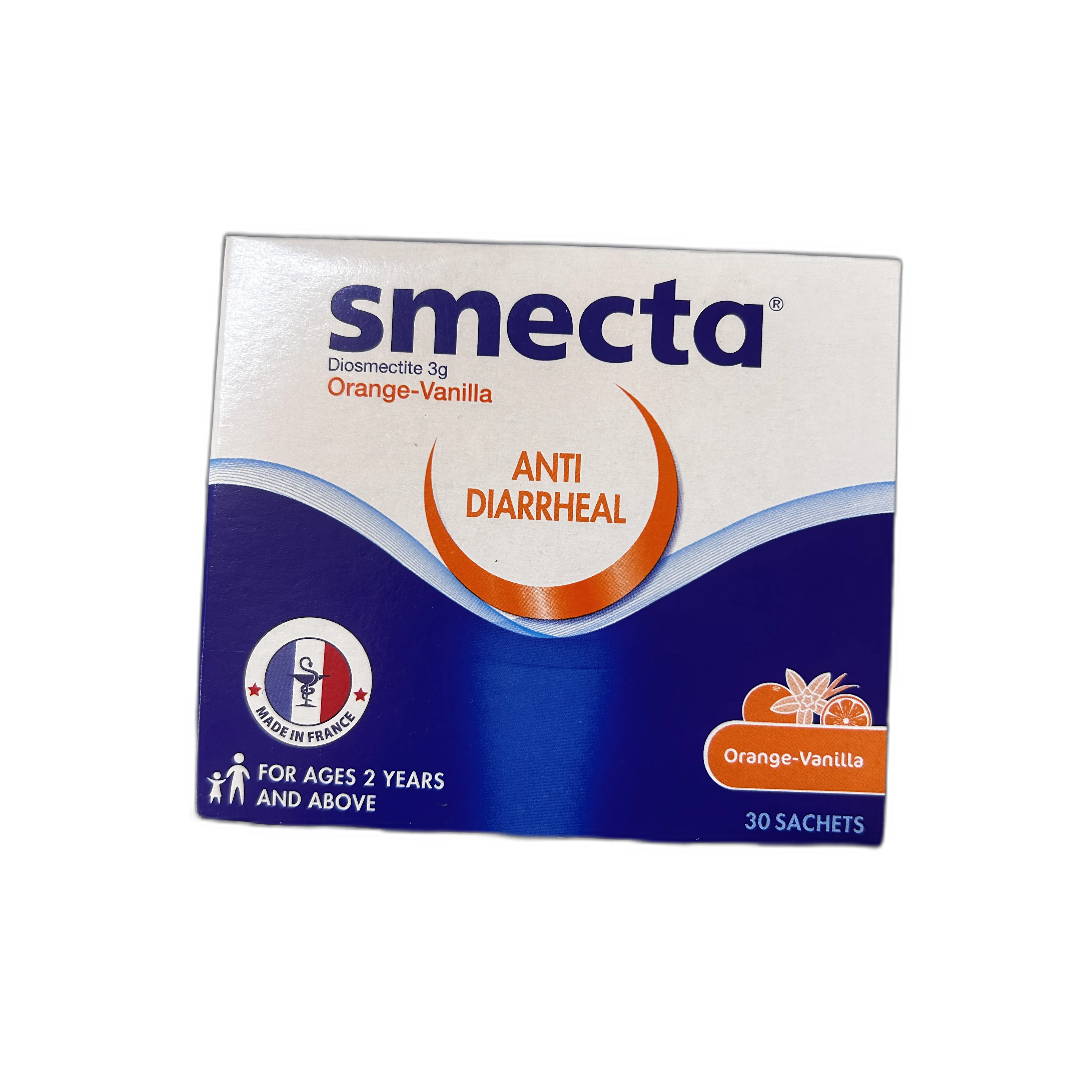 Smecta ANTI DIARRHEAL — available at pharmacies in Cambodia on PharmKulen