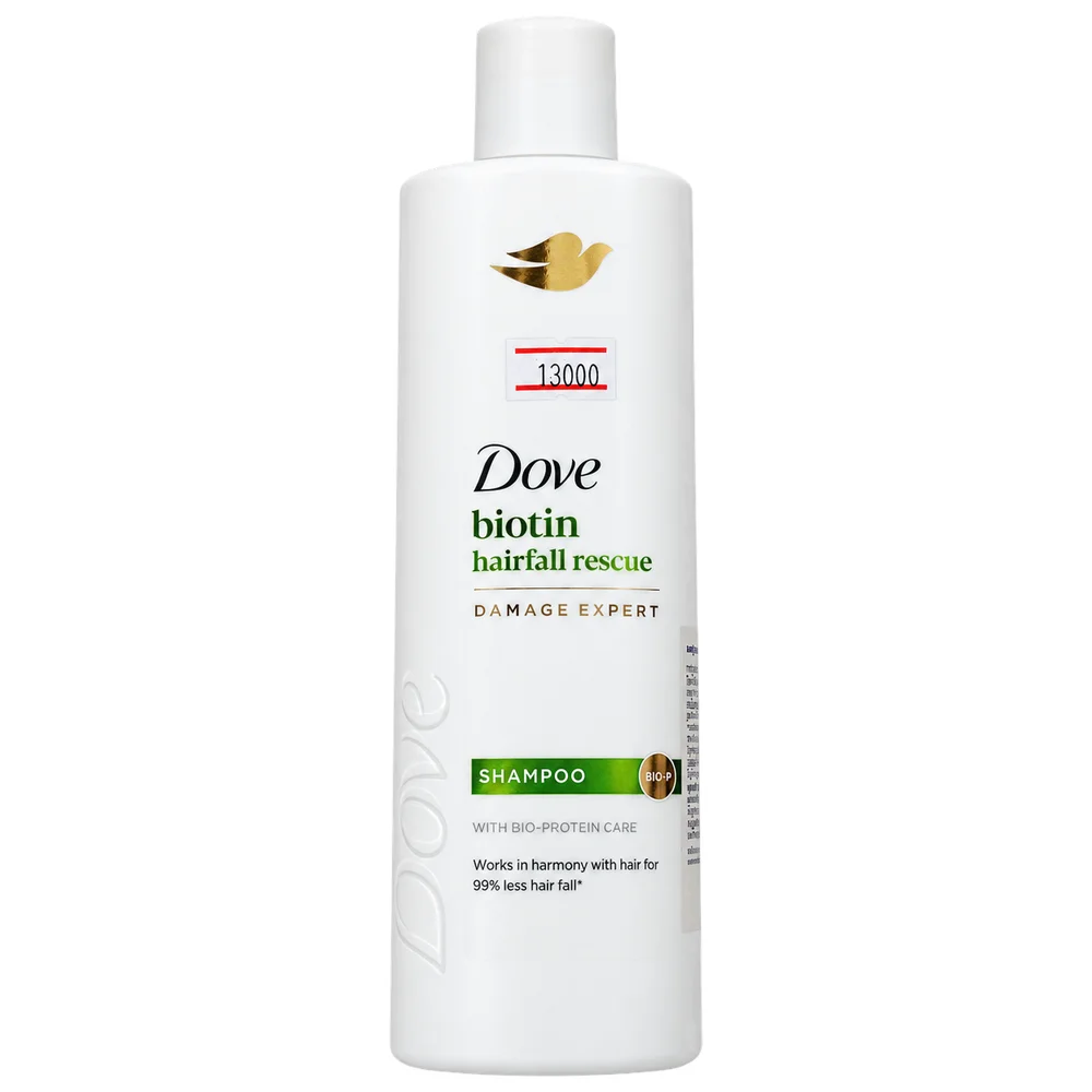 Dove Biotin Hairfall Rescue Shampoo — available at pharmacies in Cambodia on PharmKulen
