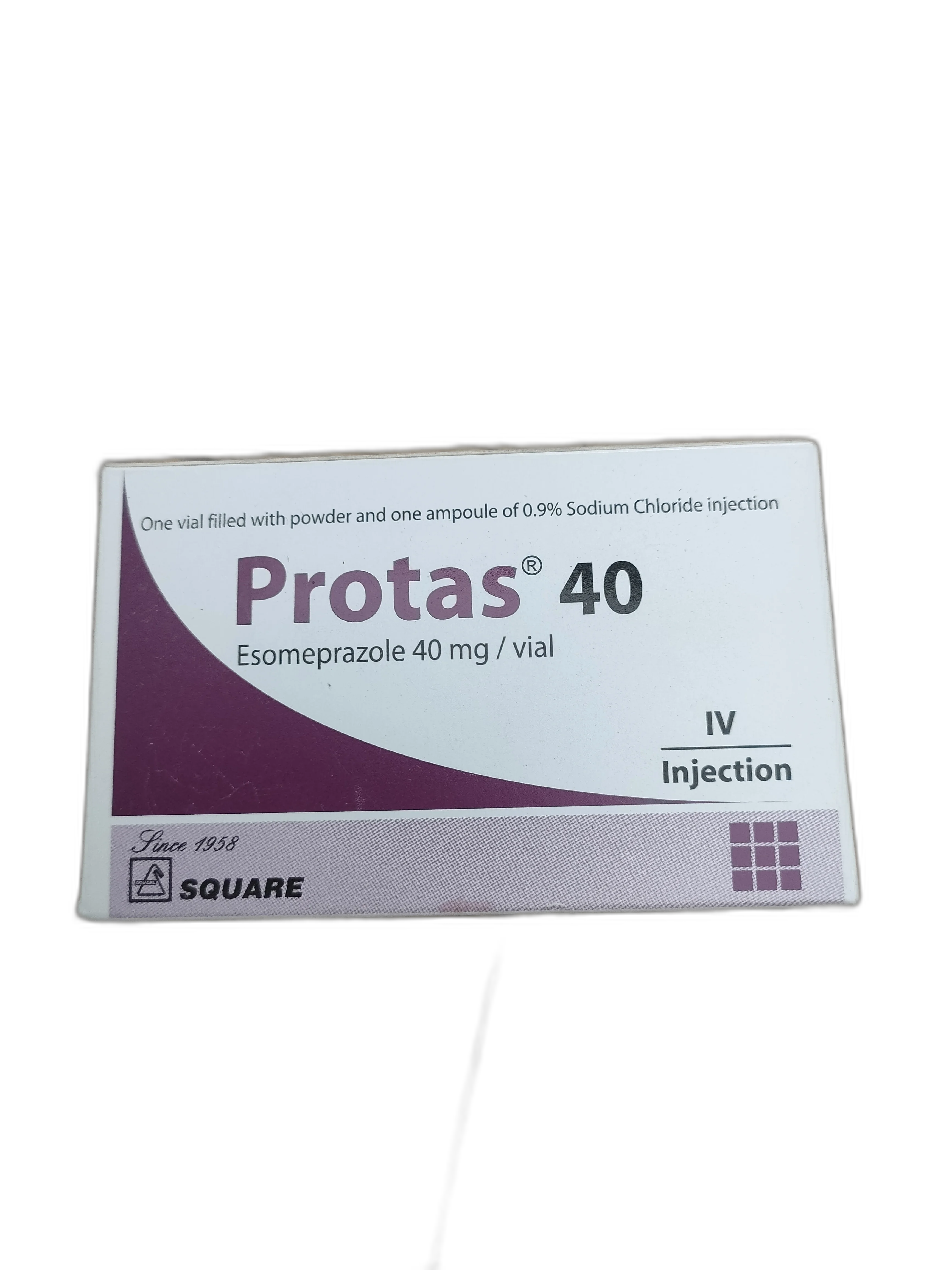 Protas 40 Esomeprazole IV — available at pharmacies in Cambodia on PharmKulen