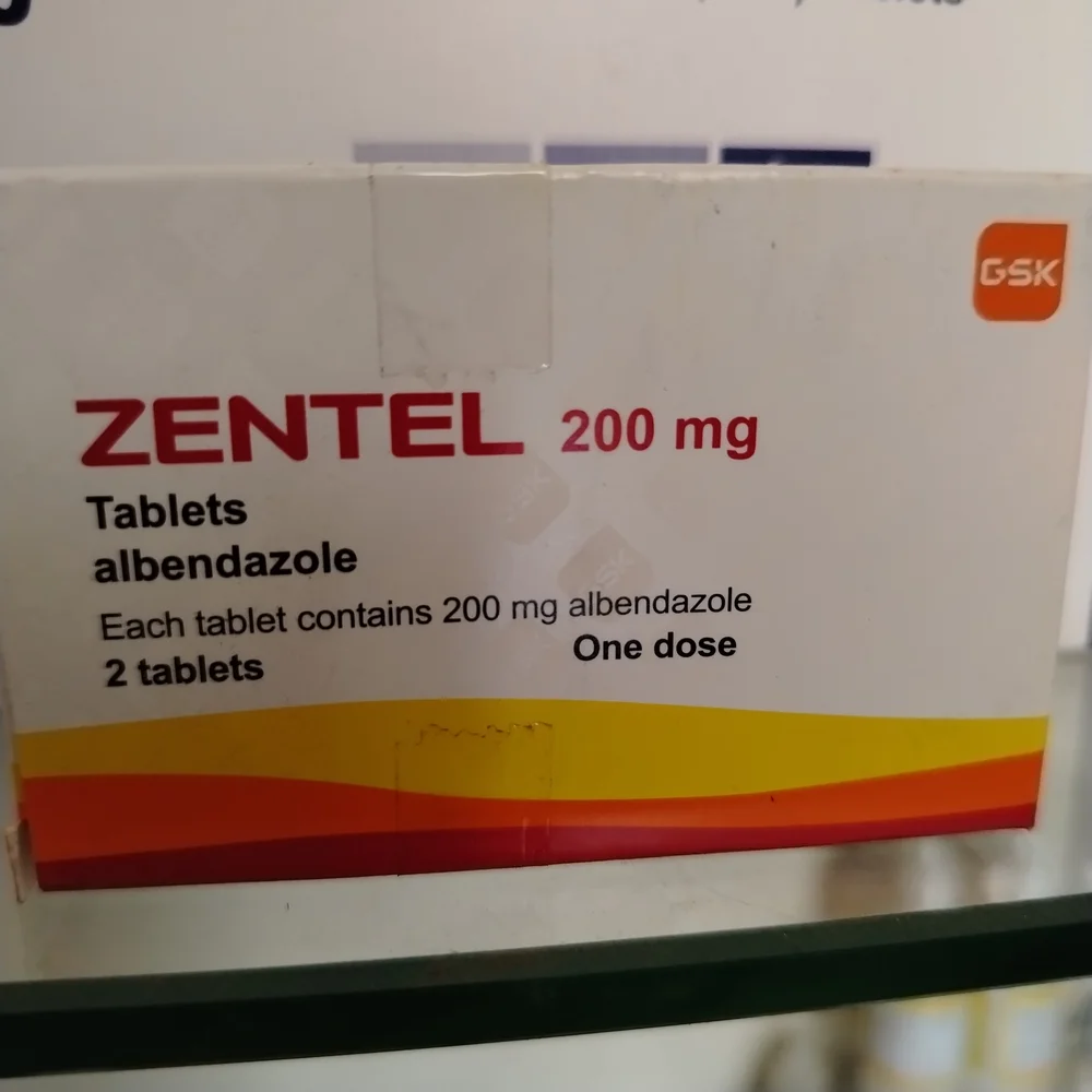 Zentel — available at pharmacies in Cambodia on PharmKulen