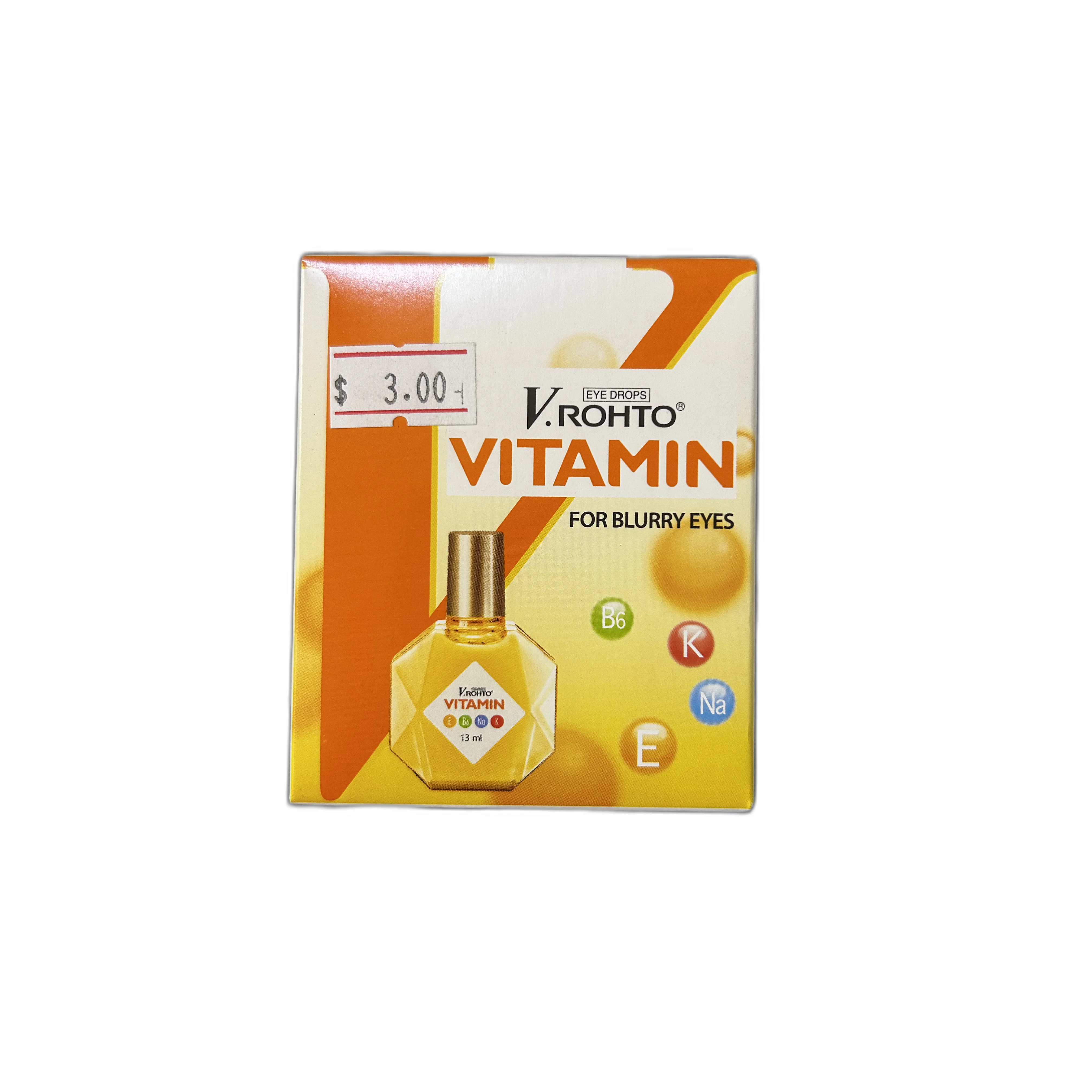 V.Rohto Vitamin Eye Drops — available at pharmacies in Cambodia on PharmKulen