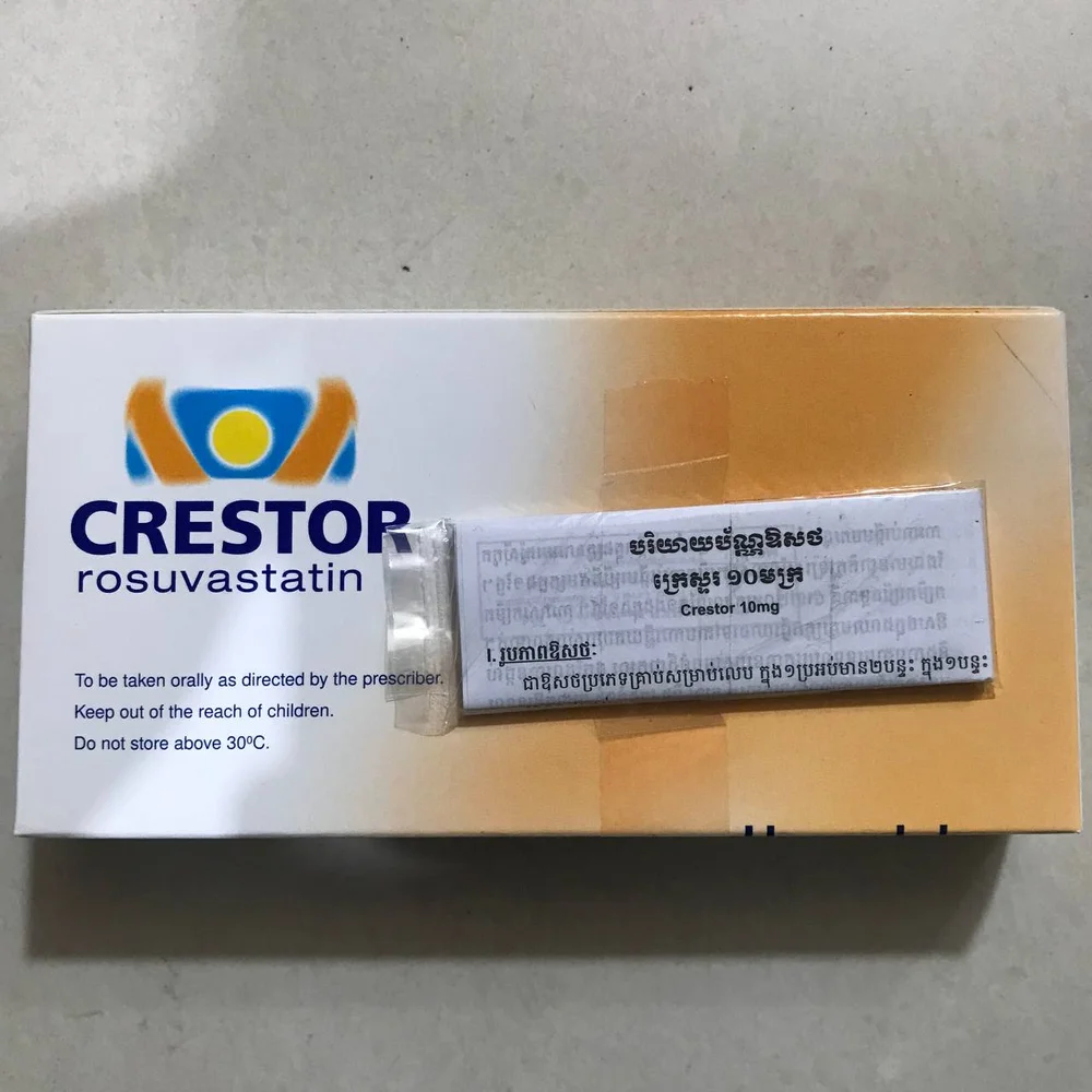 Crestor — available at pharmacies in Cambodia on PharmKulen