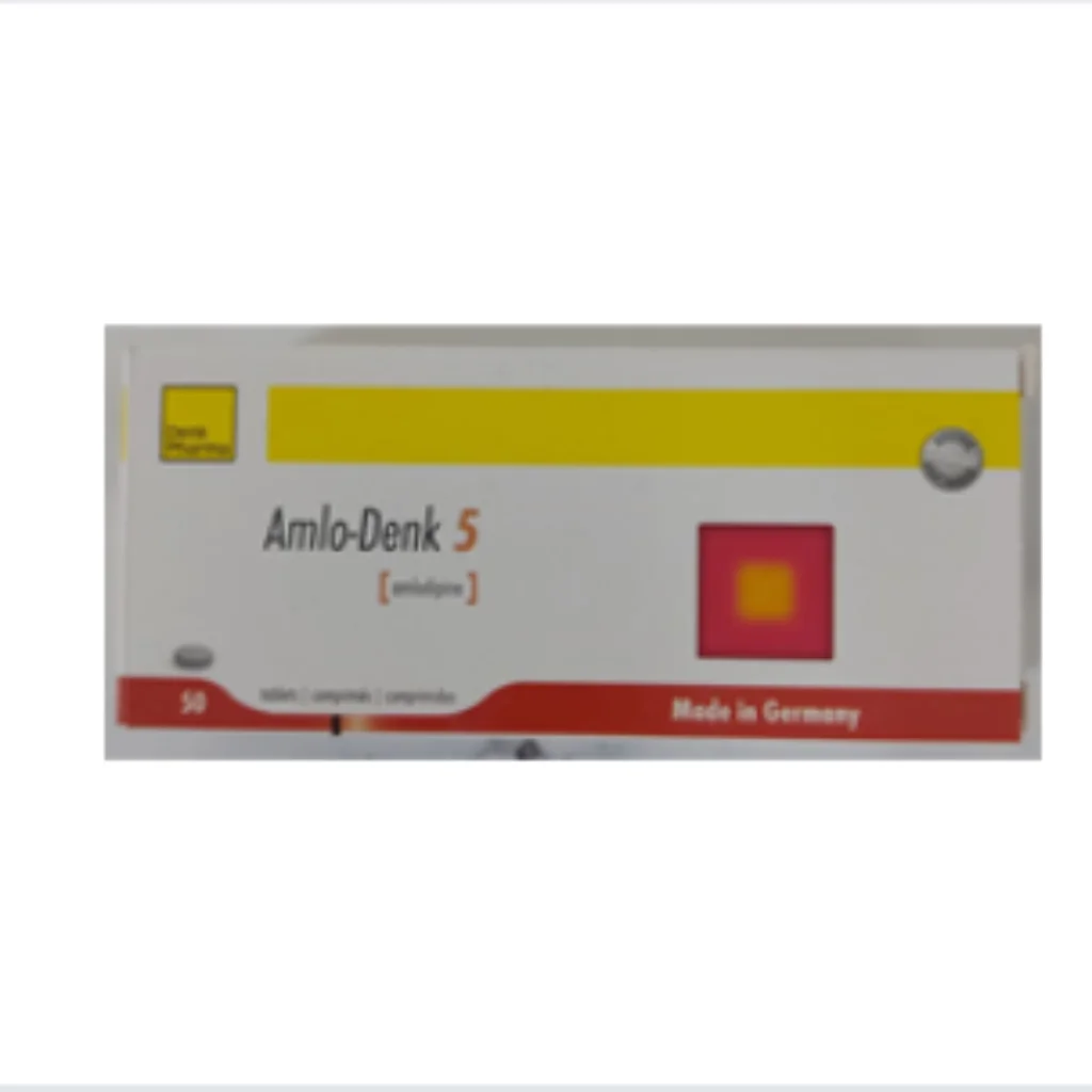 Amlo-Denk 5mg (Amlodipine) — available at pharmacies in Cambodia on PharmKulen