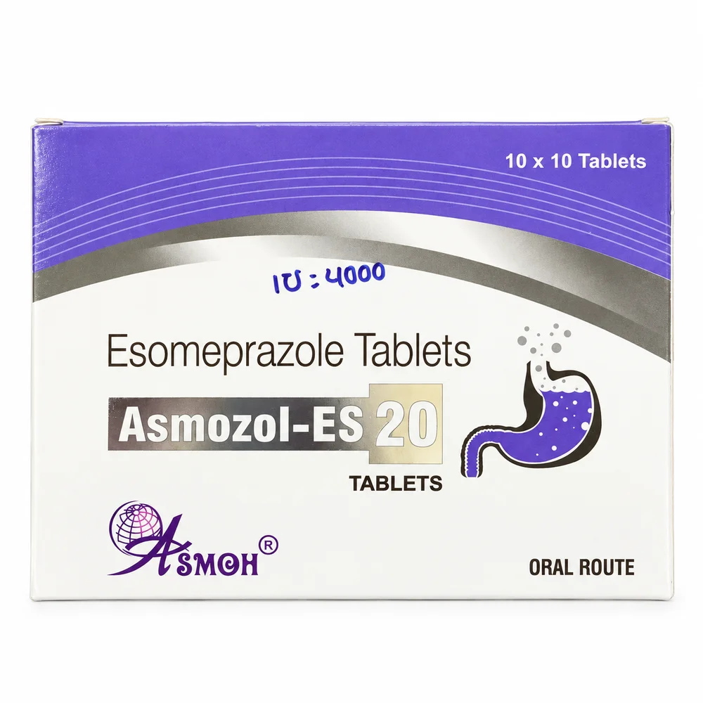 Asmozol-ES — available at pharmacies in Cambodia on PharmKulen