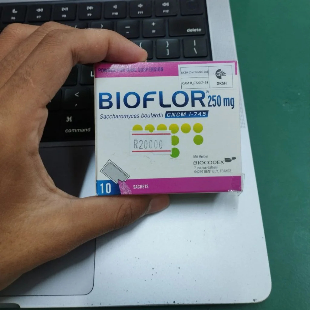 Bioflor — available at pharmacies in Cambodia on PharmKulen