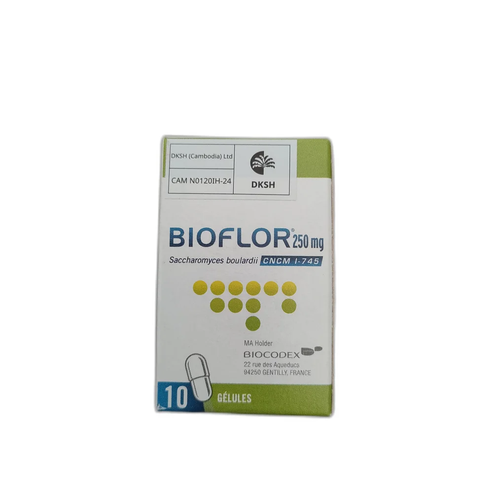 Bioflor 250 mg Capsule — available at pharmacies in Cambodia on PharmKulen