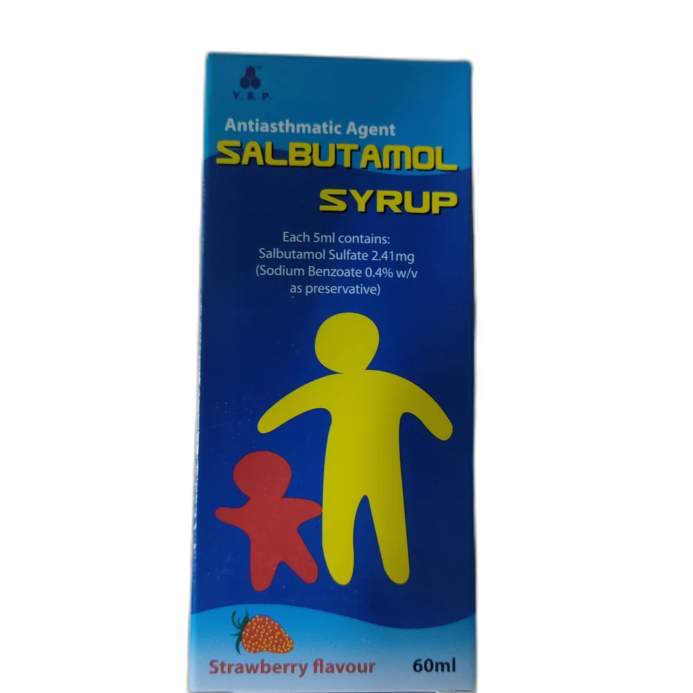 YSP Salbutamol — available at pharmacies in Cambodia on PharmKulen