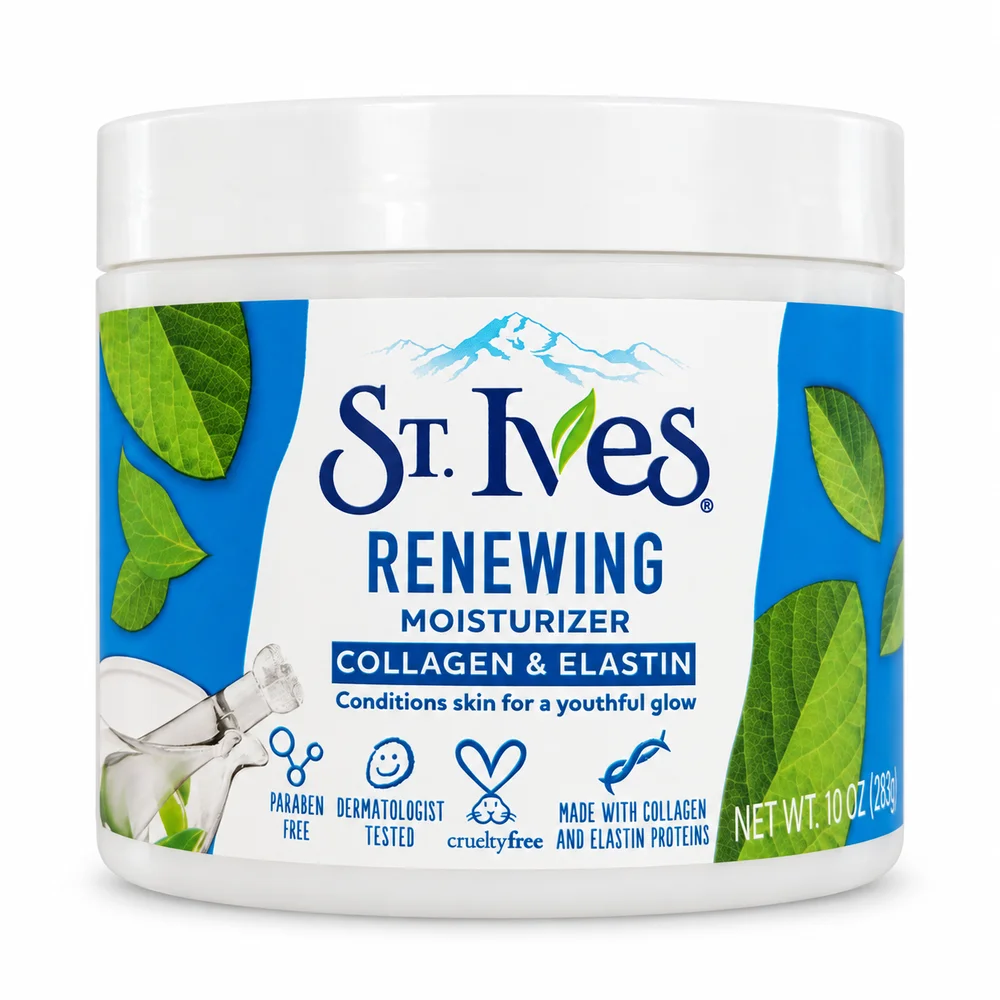 St. Ives Renewing Moisturizer Collagen & Elastin — available at pharmacies in Cambodia on PharmKulen