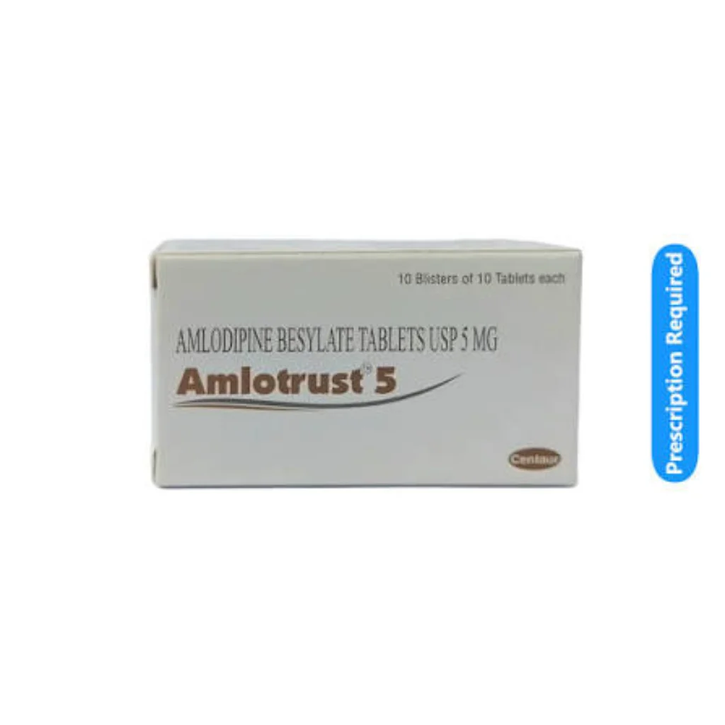 Amlotrust 5 — available at pharmacies in Cambodia on PharmKulen