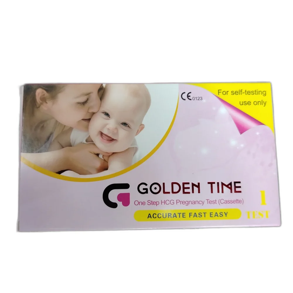 Golden Time One Step HCG Pregnancy Test — available at pharmacies in Cambodia on PharmKulen