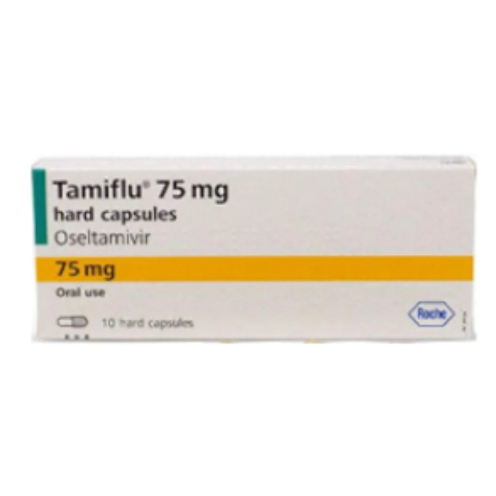 Tamiflu 75mg Capsule (Oseltamivir) — available at pharmacies in Cambodia on PharmKulen