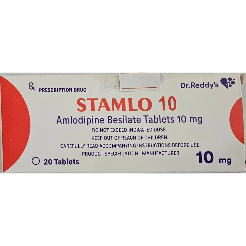 Stamlo 10 — available at pharmacies in Cambodia on PharmKulen
