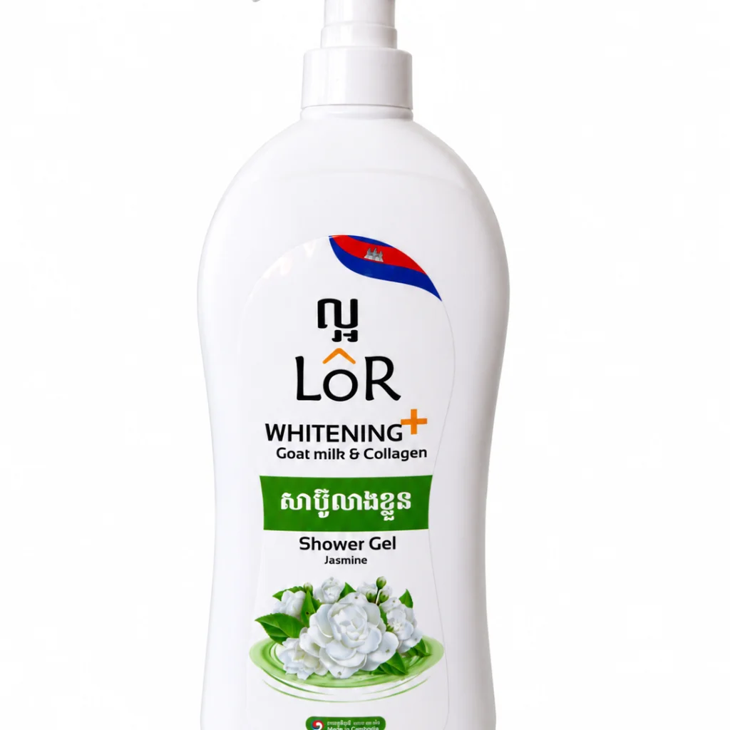 Lôr Shower Gel Jasmin 1000ml — available at pharmacies in Cambodia on PharmKulen