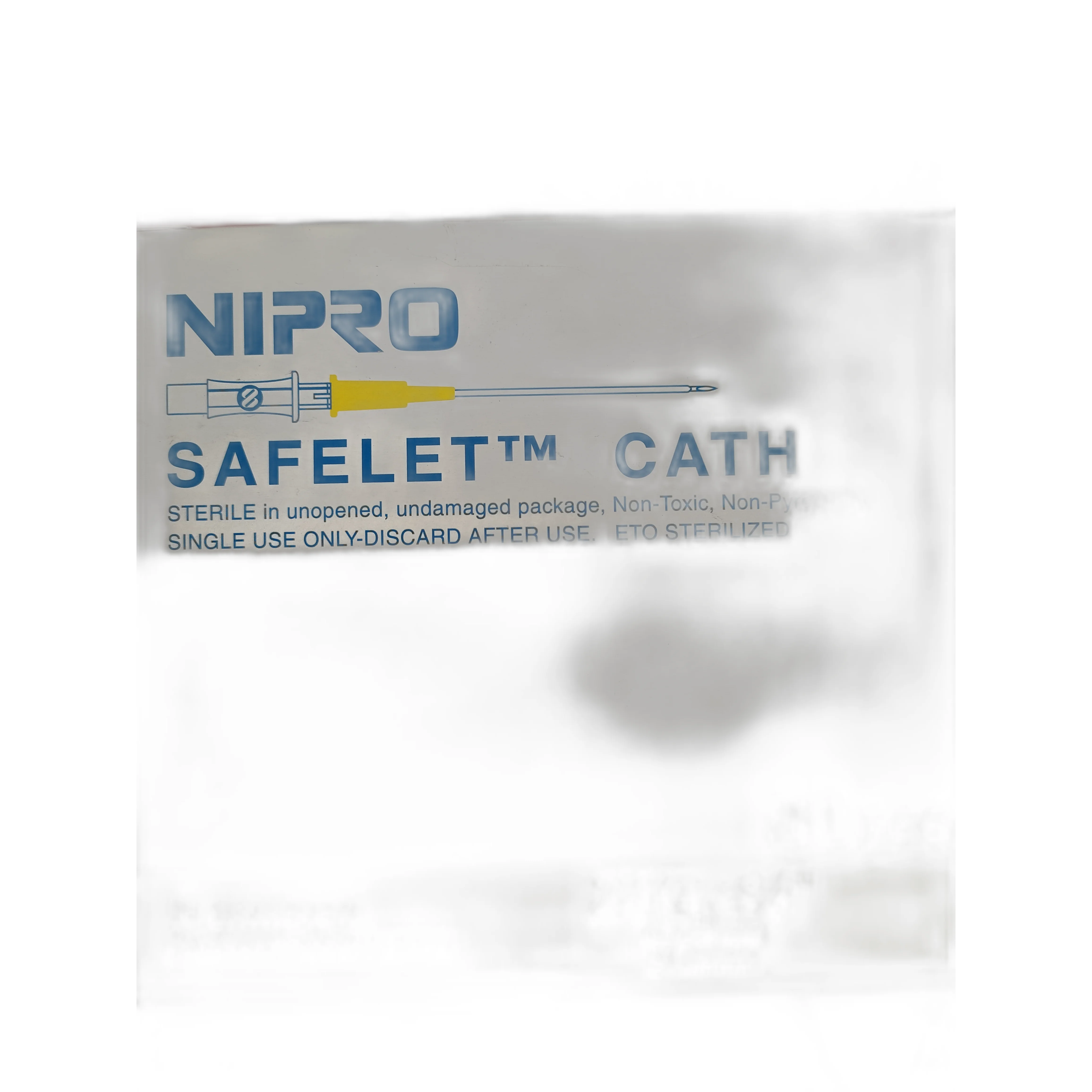 Nipro Safelet IV Catheters (model 24G) — available at pharmacies in Cambodia on PharmKulen