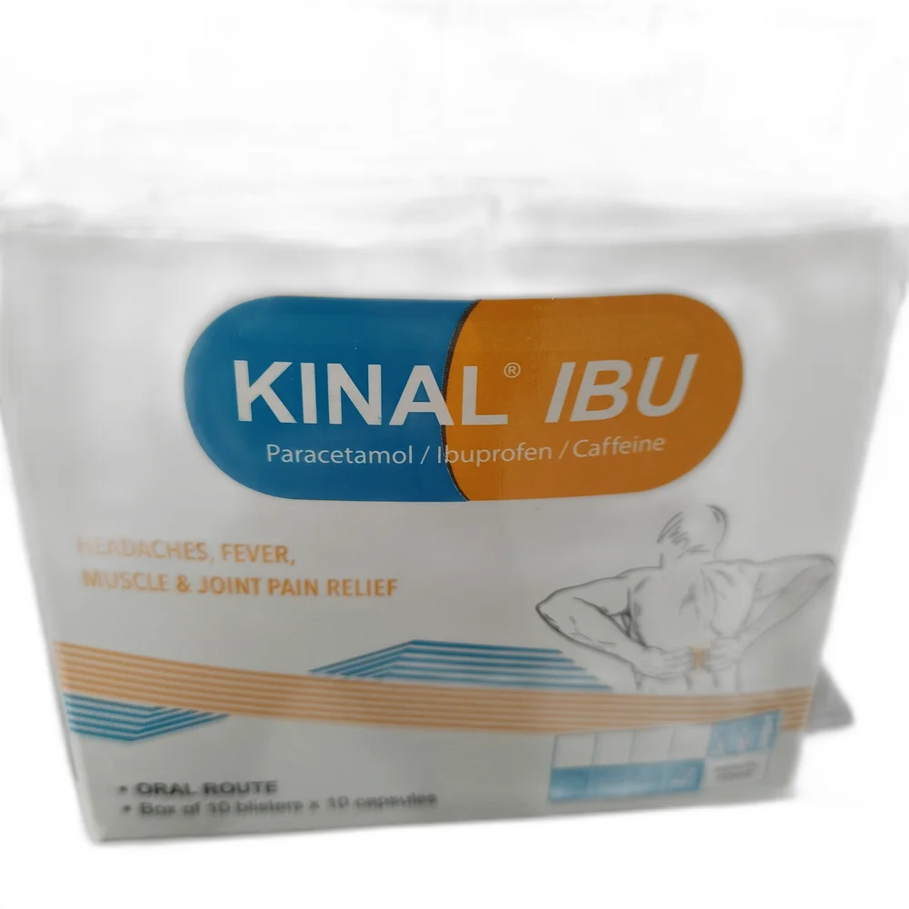 Kinal IBU — available at pharmacies in Cambodia on PharmKulen