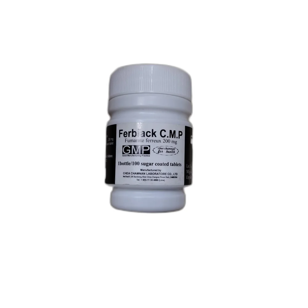 Ferblack C.M.P — available at pharmacies in Cambodia on PharmKulen