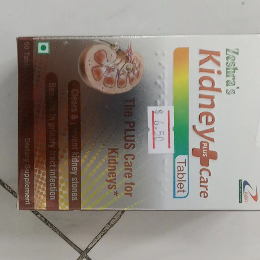 Zeshra's Kidney Care Plus Tablet — available at pharmacies in Cambodia on PharmKulen