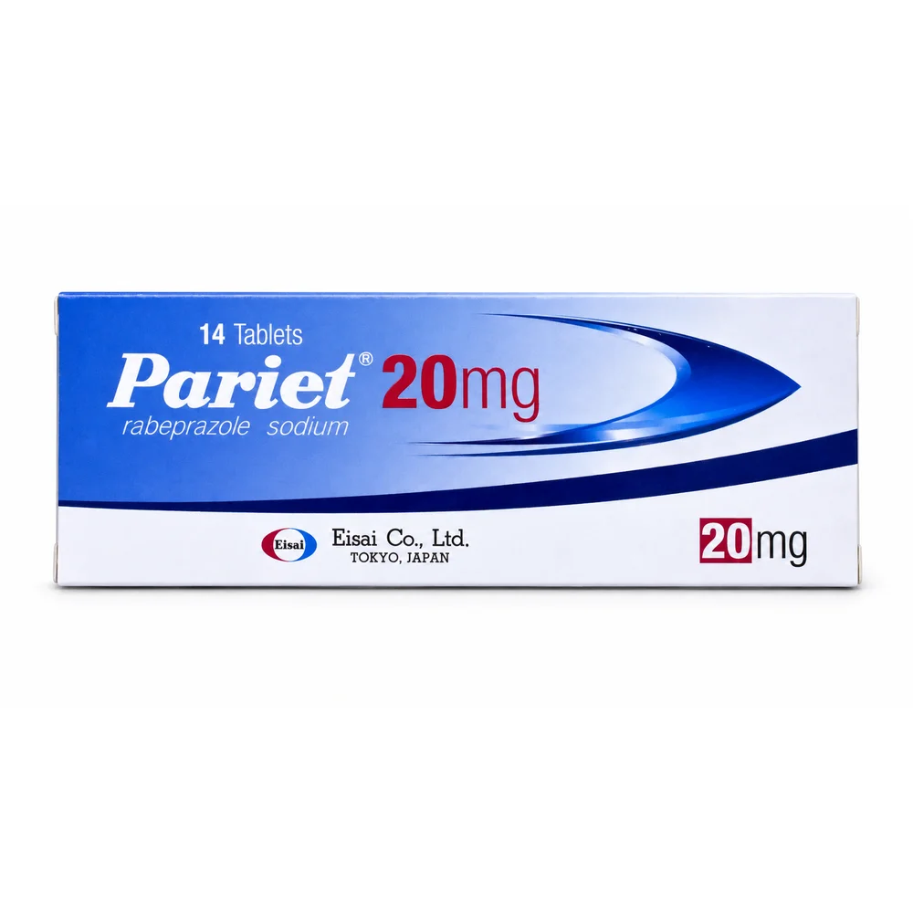 Pariet — available at pharmacies in Cambodia on PharmKulen