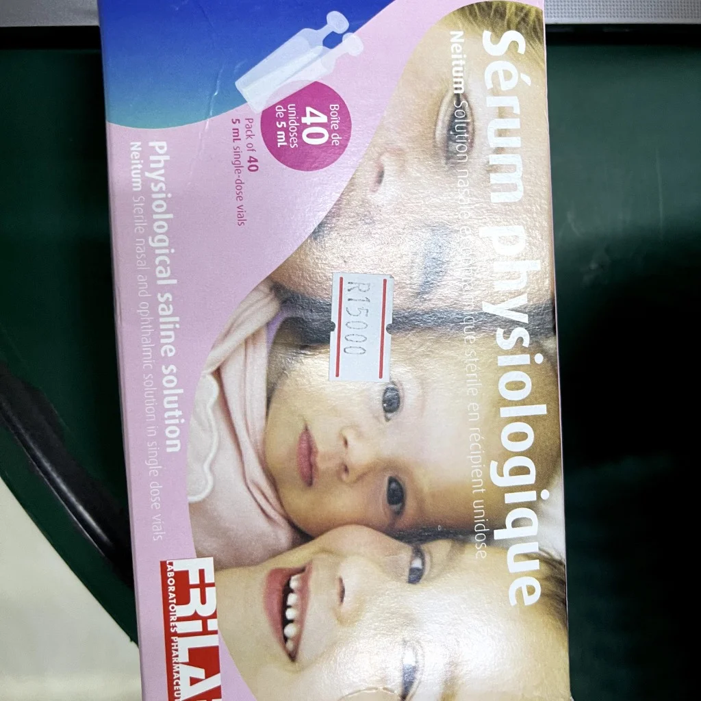 Serum physiologique β available at pharmacies in Cambodia on PharmKulen