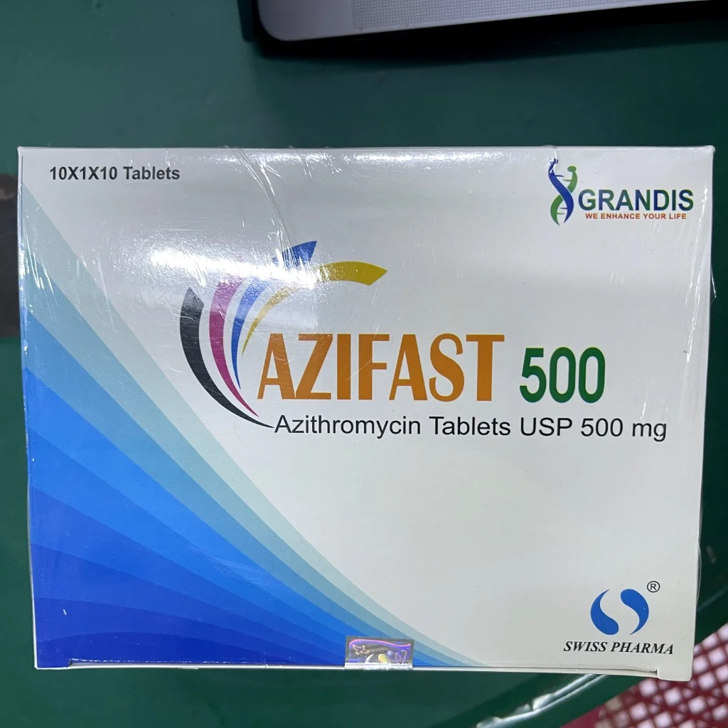 Azifast 500 — available at pharmacies in Cambodia on PharmKulen