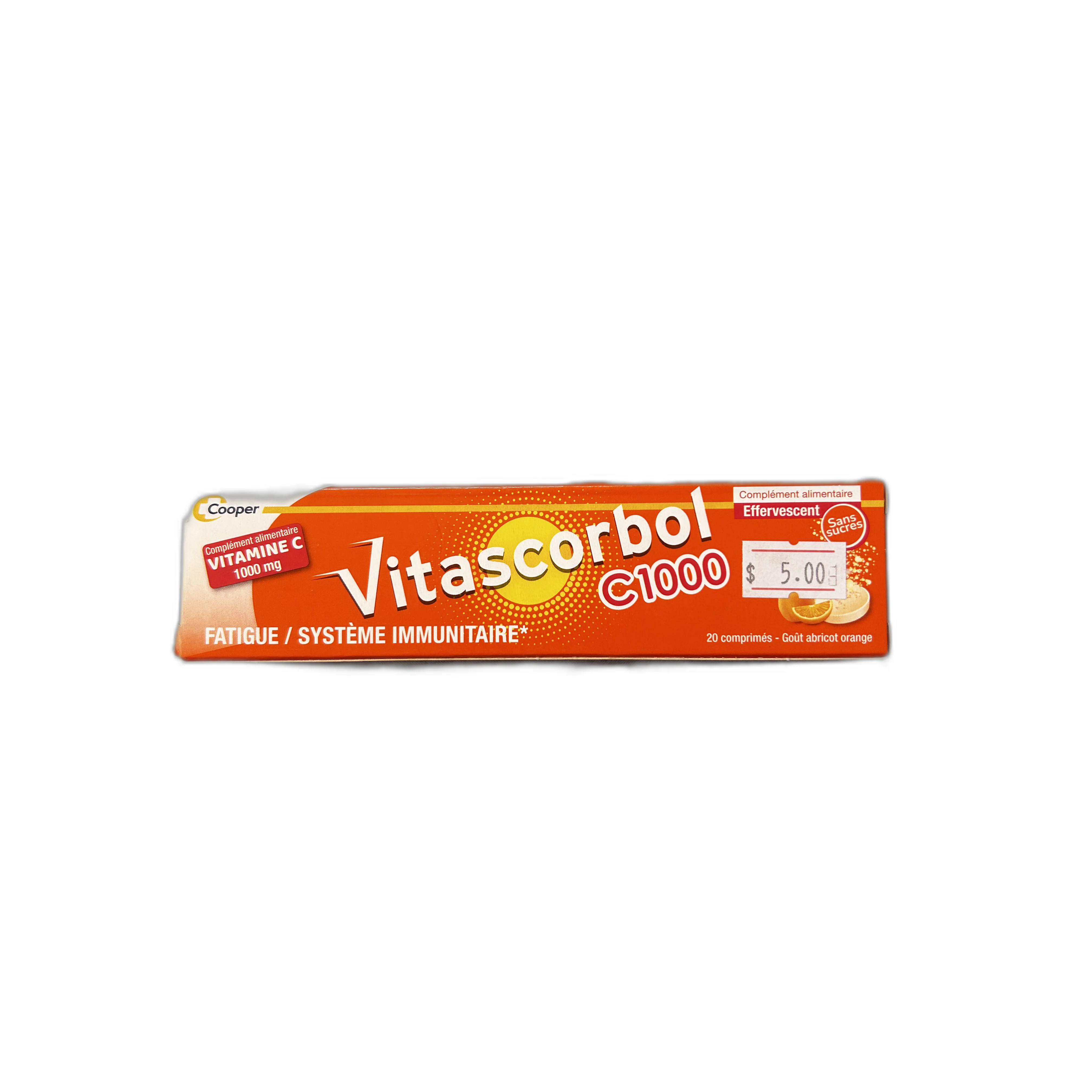 Vitascorbol C1000 — available at pharmacies in Cambodia on PharmKulen