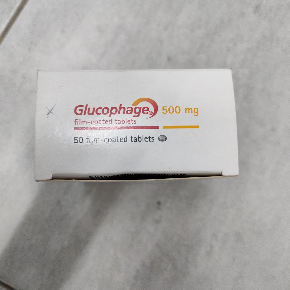 Glucophage 500 mg — available at pharmacies in Cambodia on PharmKulen