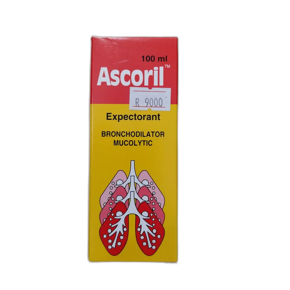 Ascoril Expectorant — available at pharmacies in Cambodia on PharmKulen