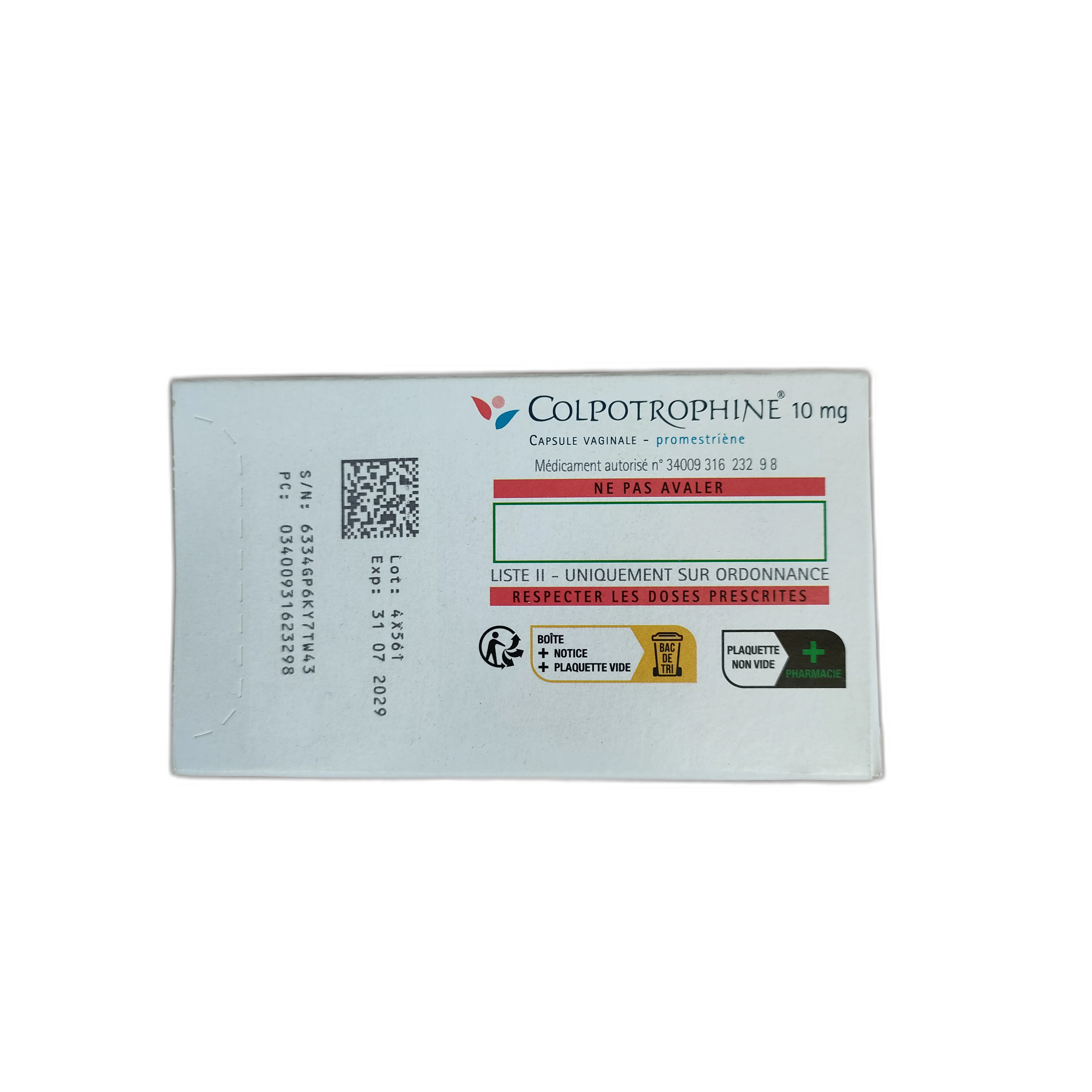 Colpotrophine — available at pharmacies in Cambodia on PharmKulen
