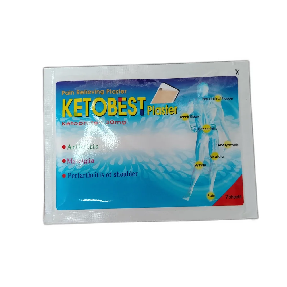 Ketobest Plaster — available at pharmacies in Cambodia on PharmKulen