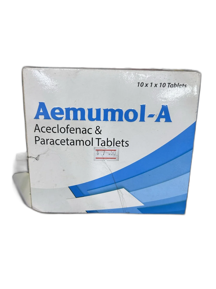 Aemumol-A — available at pharmacies in Cambodia on PharmKulen