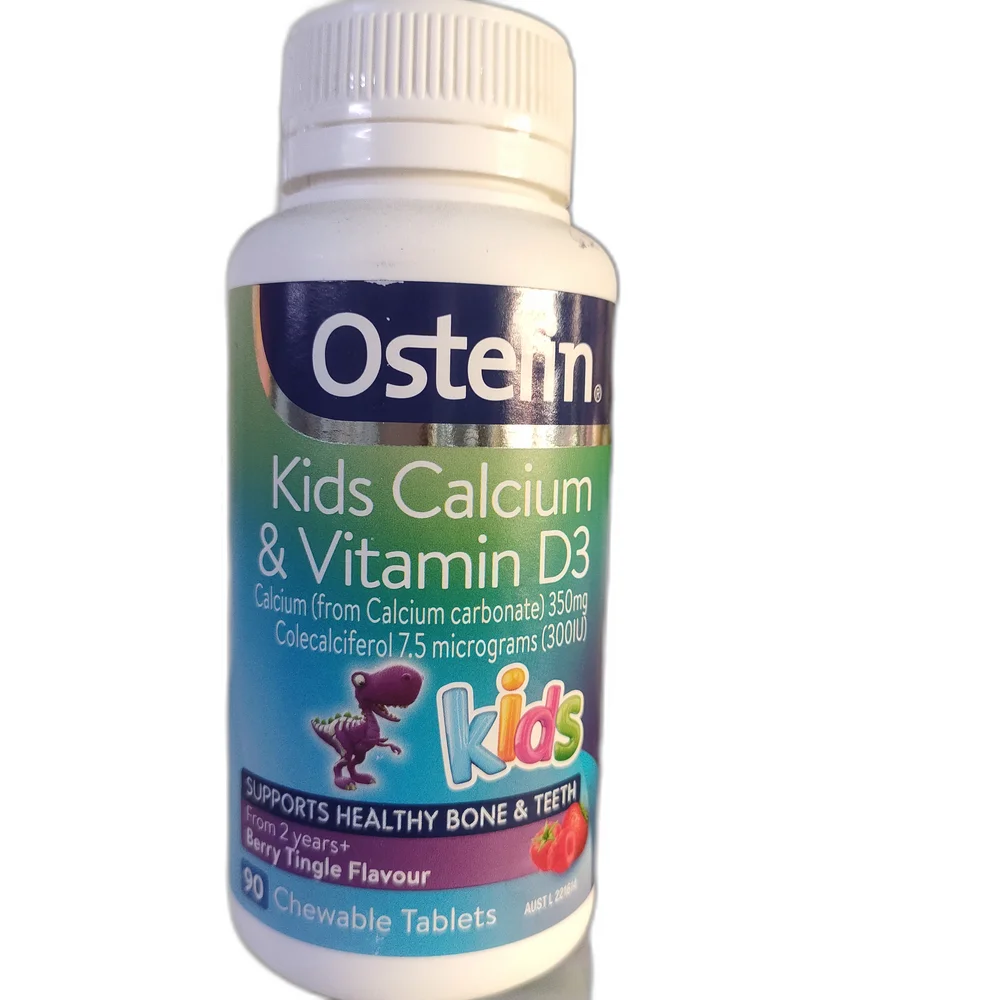 Ostelin Kids Calcium & Vitamin D3 — available at pharmacies in Cambodia on PharmKulen