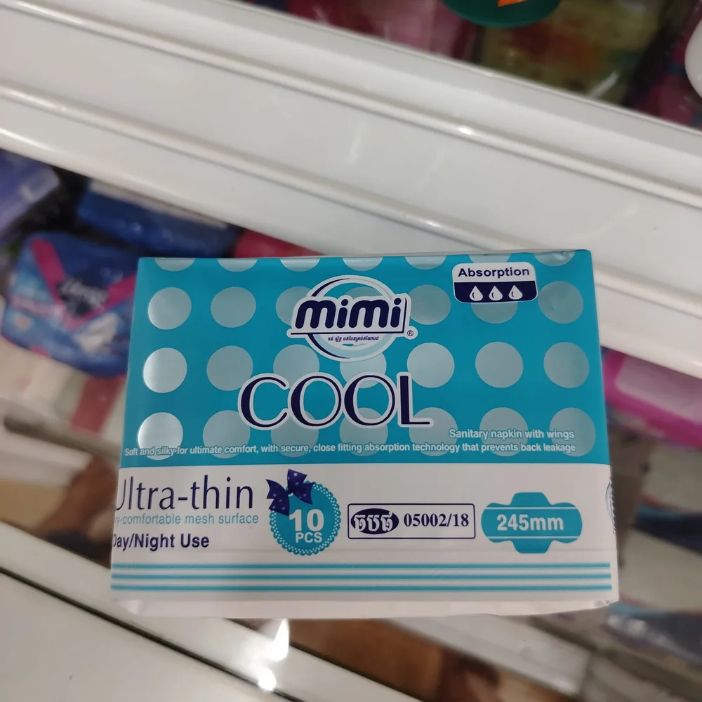 Mimi Cool — available at pharmacies in Cambodia on PharmKulen