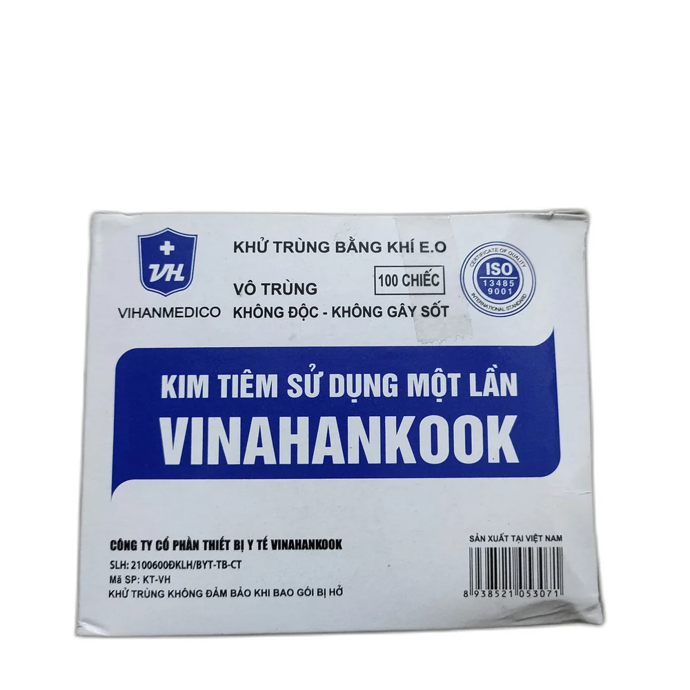 Vinahankook Disposable Needle 18G — available at pharmacies in Cambodia on PharmKulen