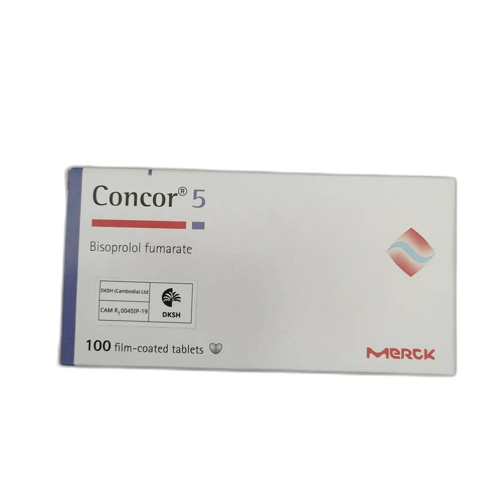 Concor 5 — available at pharmacies in Cambodia on PharmKulen