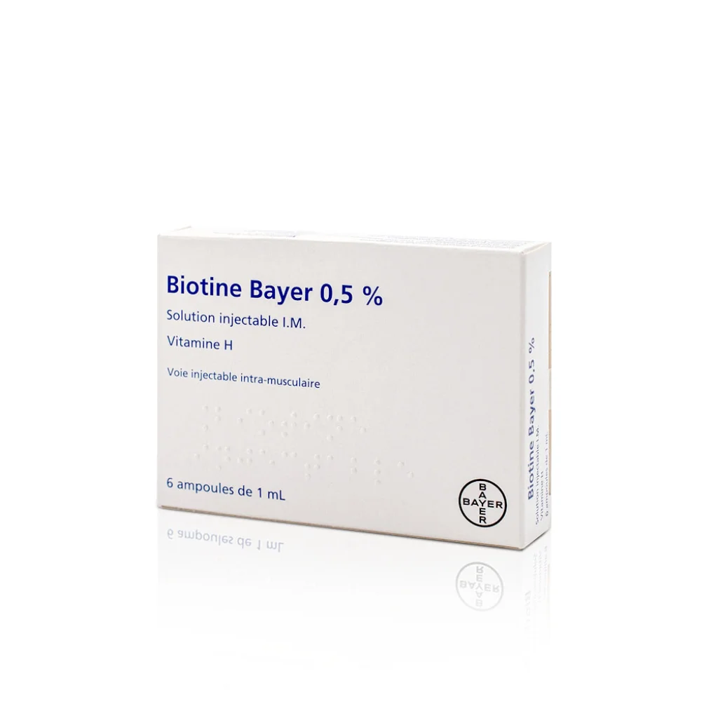 Biotine Bayer 0.5% — available at pharmacies in Cambodia on PharmKulen