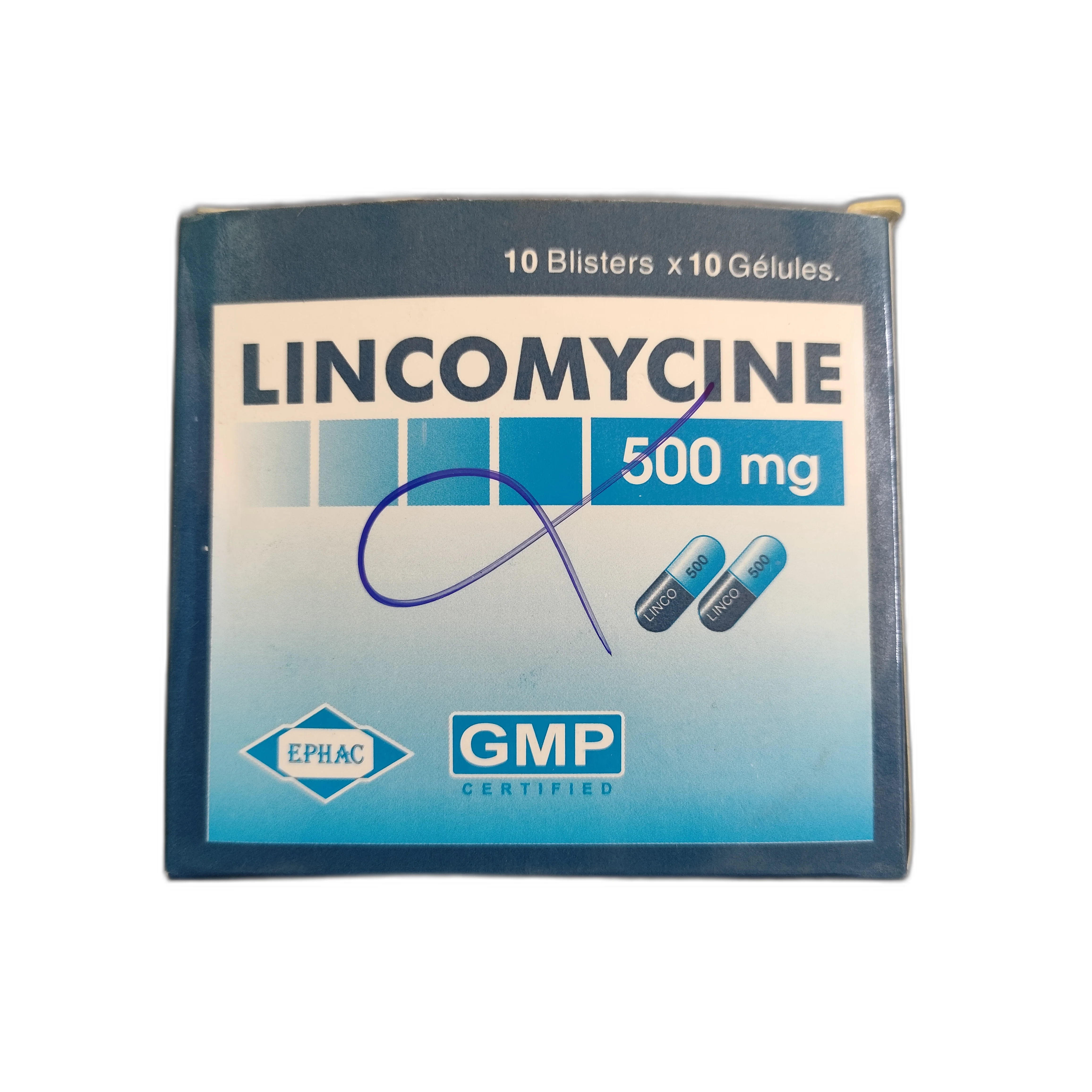 Lincomycine 500 mg — available at pharmacies in Cambodia on PharmKulen