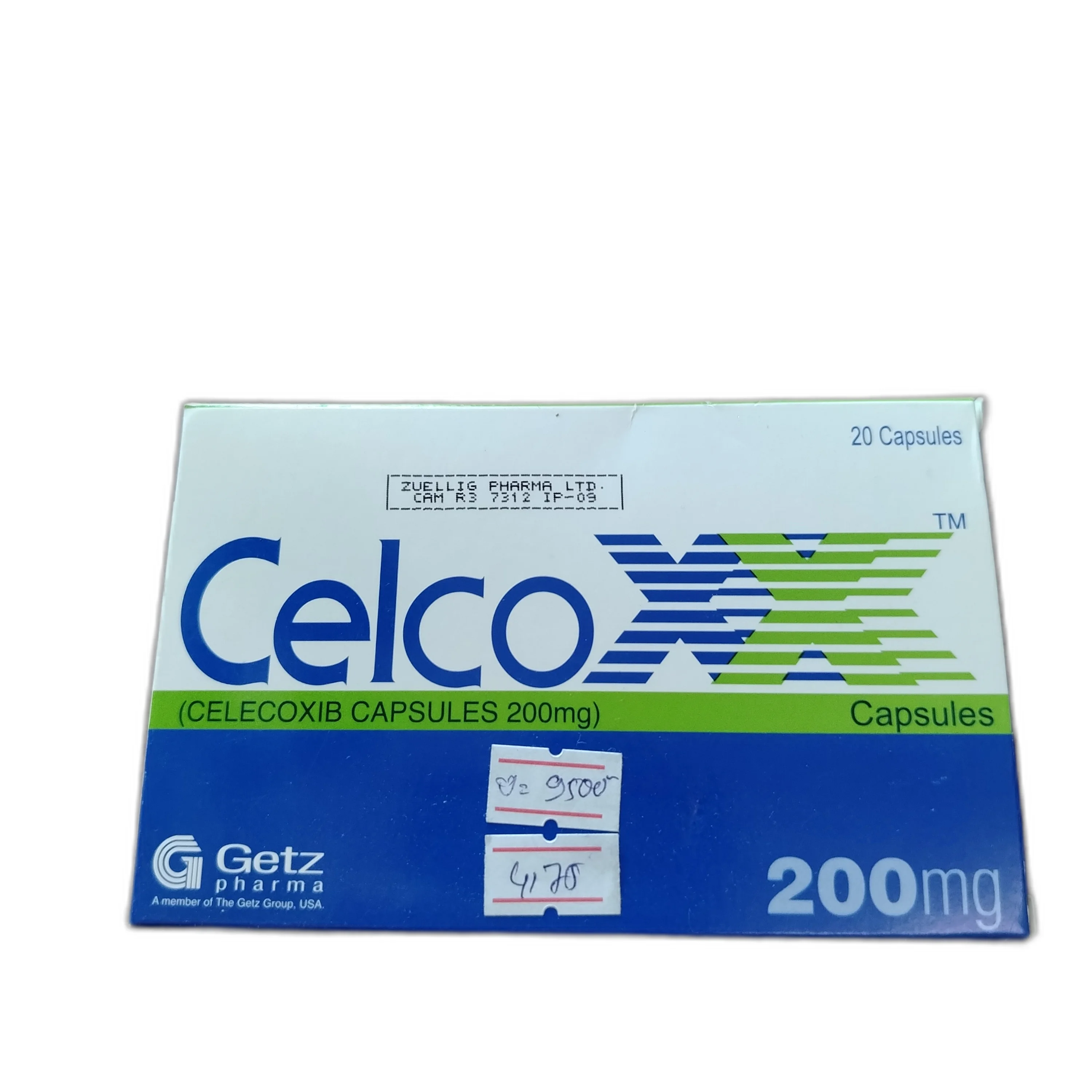 Celcoxx — available at pharmacies in Cambodia on PharmKulen