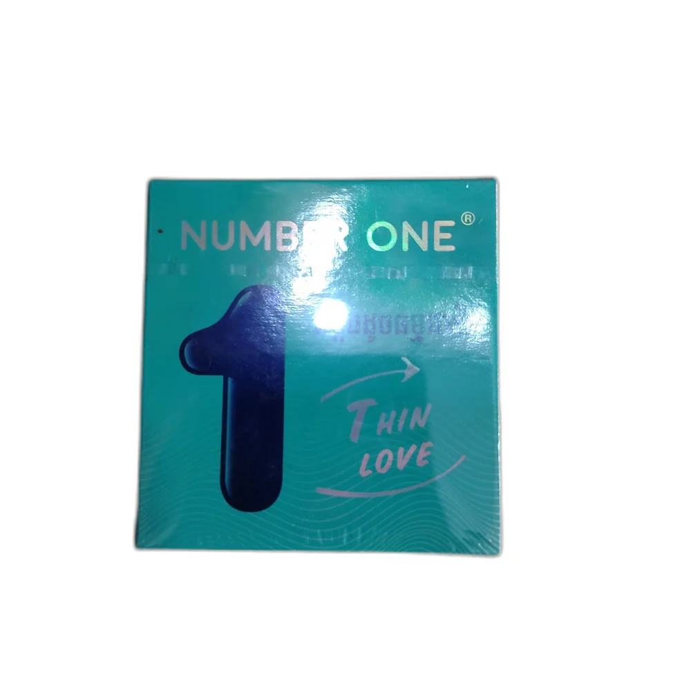 Number One Thin Love Condoms — available at pharmacies in Cambodia on PharmKulen