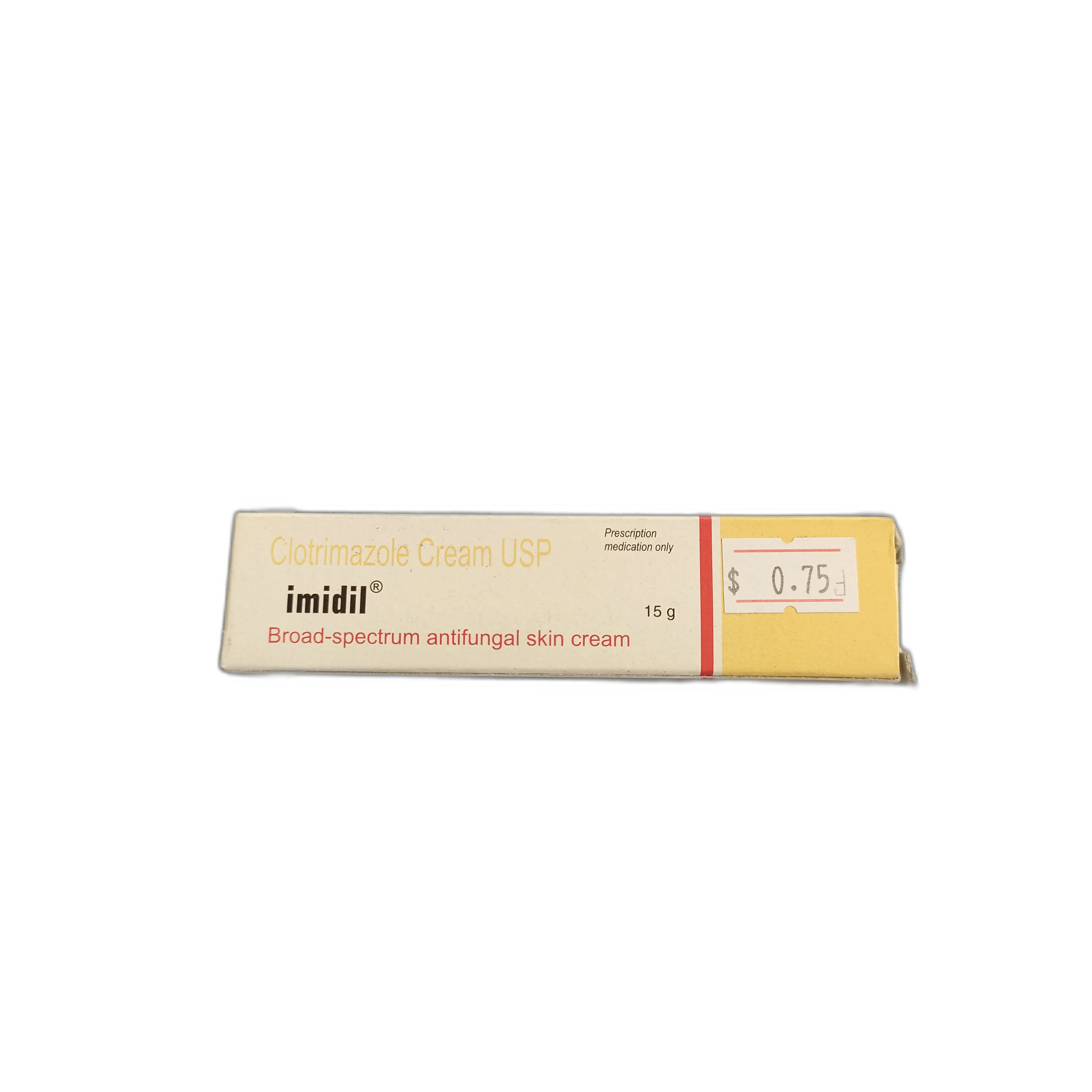 Imidil Clotrimazole Cream USP — available at pharmacies in Cambodia on PharmKulen