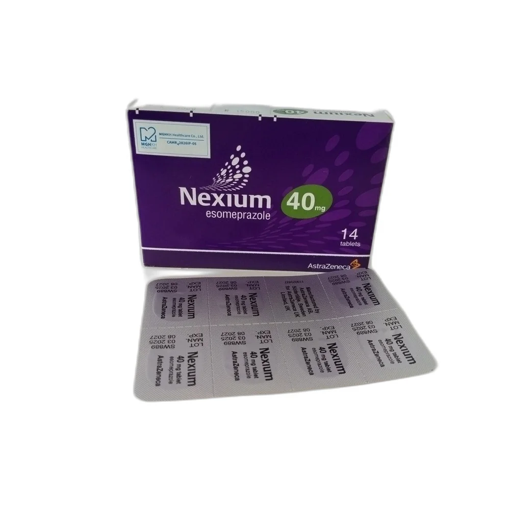 Nexium — available at pharmacies in Cambodia on PharmKulen