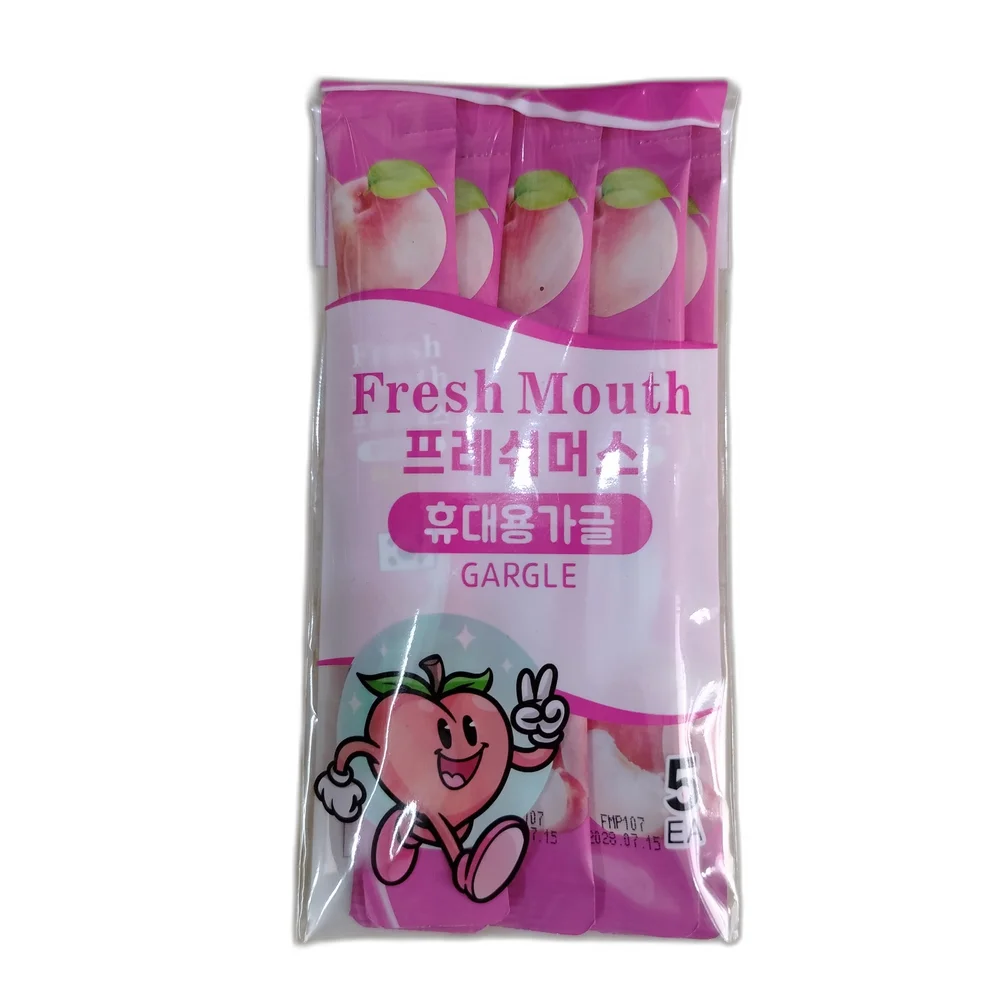 Fresh Mouth Gargle (Peach) — available at pharmacies in Cambodia on PharmKulen