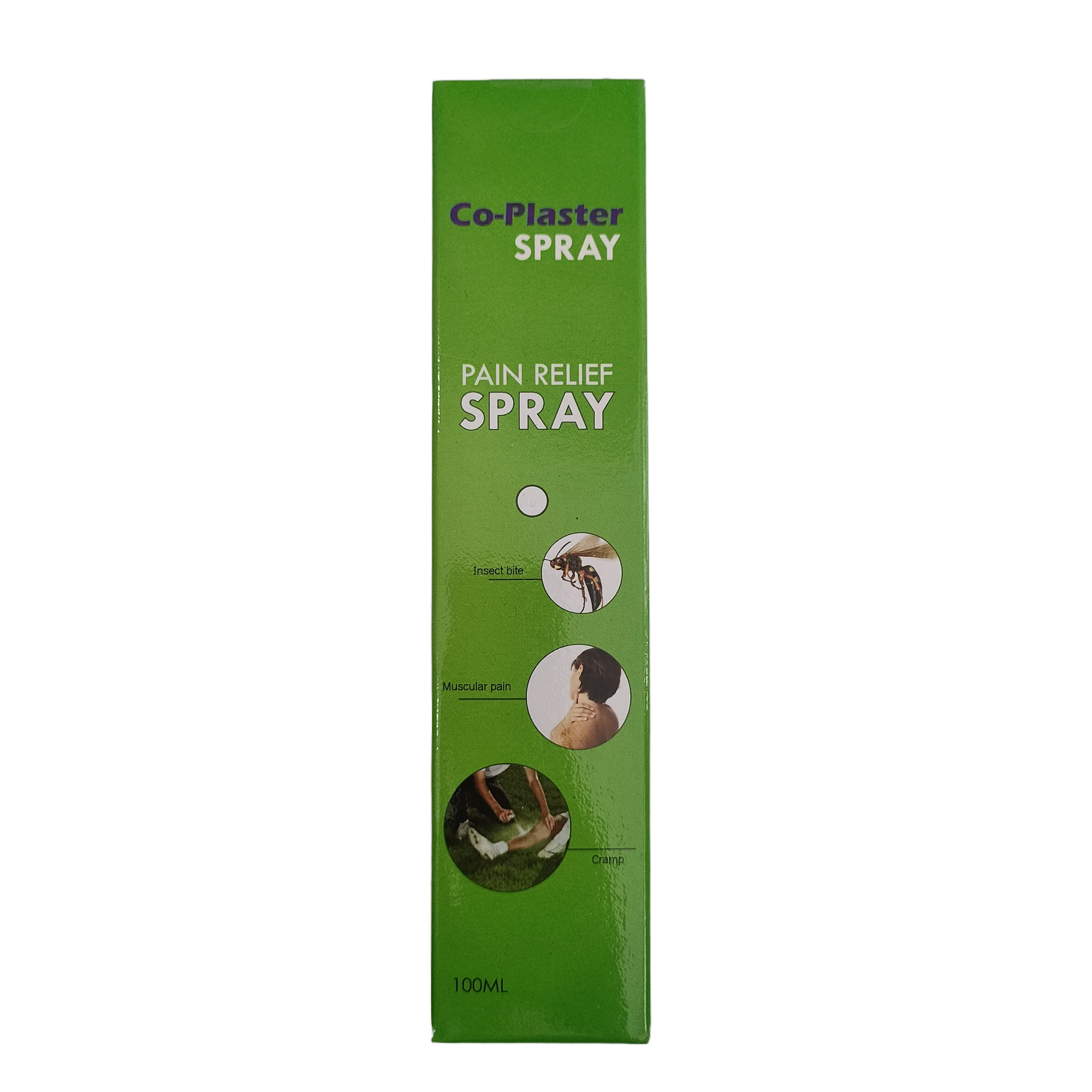 Co-Plaster Spray — available at pharmacies in Cambodia on PharmKulen