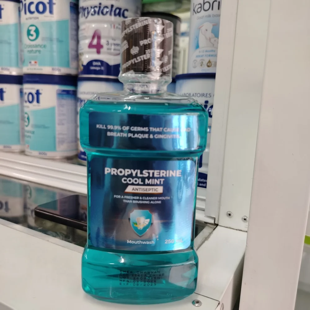 Propylsterine Cool Mint — available at pharmacies in Cambodia on PharmKulen