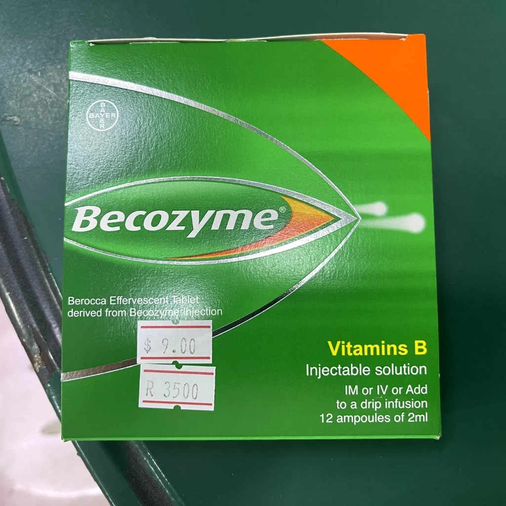 Becozyme — available at pharmacies in Cambodia on PharmKulen
