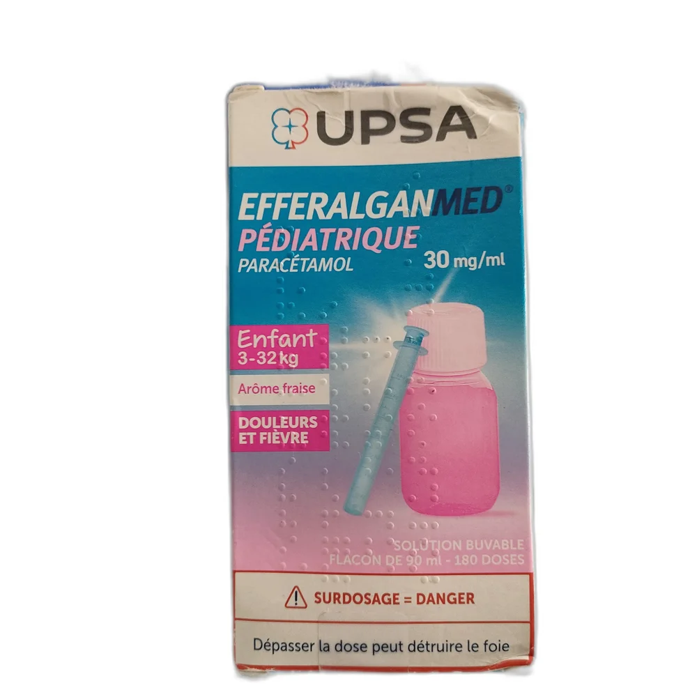 EfferalganMed Pédiatrique — available at pharmacies in Cambodia on PharmKulen