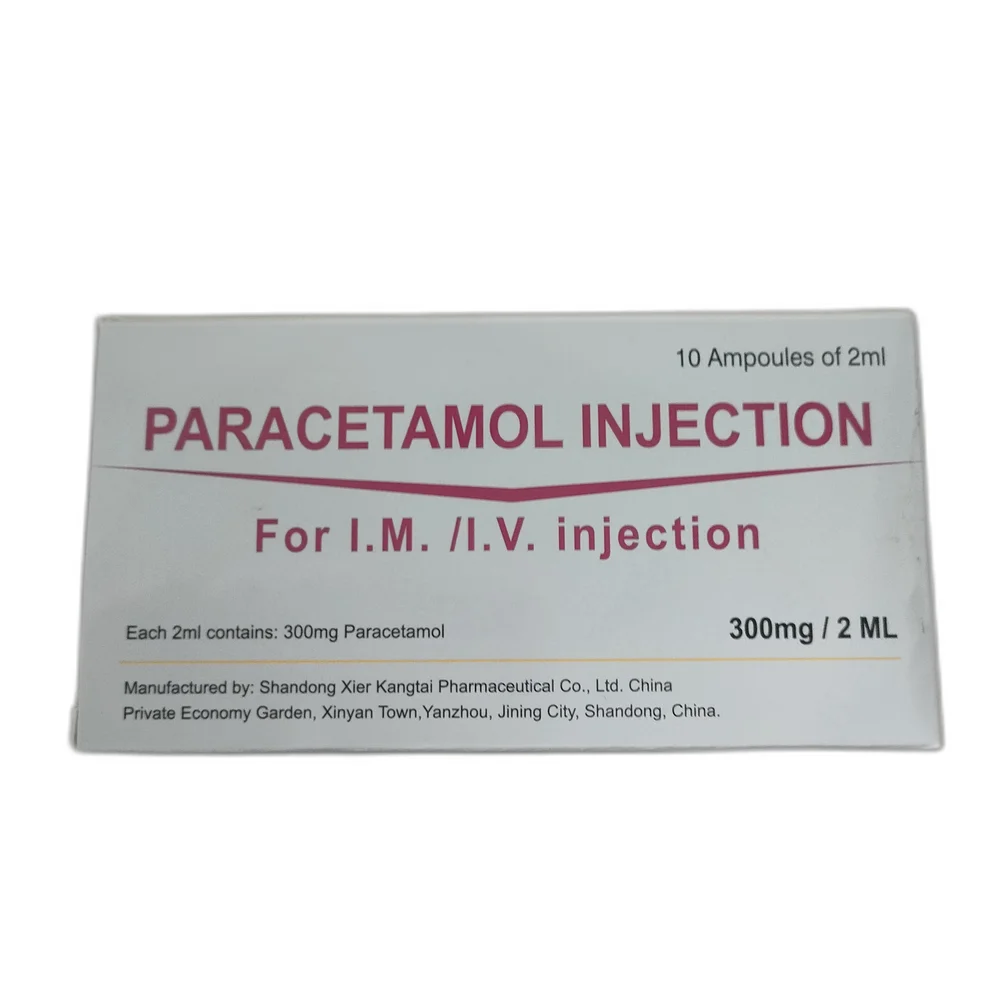 Paracetamol Injection 300 mg/2 mL — available at pharmacies in Cambodia on PharmKulen
